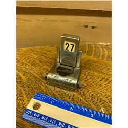 VINTAGE TIN KNOTTS BERRY FARM CALIFORNIA PERPETUAL DESK CALENDAR