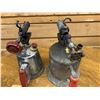 Image 4 : LOT OF 2 ANTIQUE BLOW TORCHES