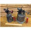 Image 5 : LOT OF 2 ANTIQUE BLOW TORCHES