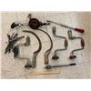 Image 1 : LOT OF ANTIQUE TOOLS DRILLS SICKLES ETC
