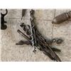 Image 4 : LOT OF ANTIQUE TOOLS DRILLS SICKLES ETC