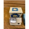 Image 2 : LOT OF VINTAGE SLIDE VIEWERS, FILM SPLICER AND BOXES