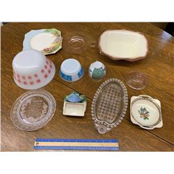 MISC CHINA HUTCH COLLECTIBLE LOT