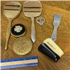 Image 2 : MISC LOT VANITY PIECES COMPACTS ETC