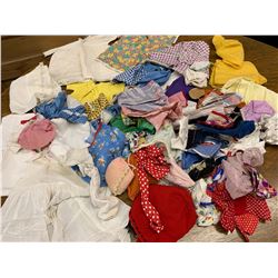 LOT OF VINTAGE DOLL CLOTHES