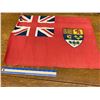 Image 6 : OLD CANADA FLAG 23 1/2" x 17 1/4"
