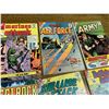 Image 2 : LOT OF 9 VINTAGE COMICS MARINE ARMY NAVY RELATED