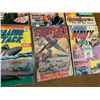 Image 4 : LOT OF 9 VINTAGE COMICS MARINE ARMY NAVY RELATED