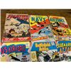 Image 4 : LOT OF 9 VINTAGE COMICS MARINE ARMY NAVY RELATED