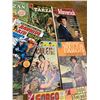 Image 4 : LOT OF 13 VINTAGE COMICS WESTERNS TARZAN ETC