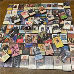 LARGE LOT OF CASSETTE TAPES