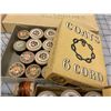 Image 3 : VINTAGE WOODEN THREAD SPOOL AND SEWING LOT MANY NOS