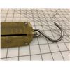 Image 4 : ANTIQUE BRASS HANGING FAMILY SCALE