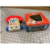 Image 1 : 1977 FISHER PRICE CHATTER TELEPHONE PULL TOY WITH BOX