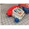 Image 2 : 1977 FISHER PRICE CHATTER TELEPHONE PULL TOY WITH BOX