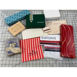 LOT OF EATONS AND OTHERS RETAIL BOXES BAGS ETC