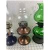 Image 2 : LOT OF OIL LAMPS