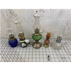 SMALL ORNAMENTAL OIL LAMPS