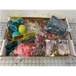 LOT OF VARIOUS CRAFTING FLOWERS ETC