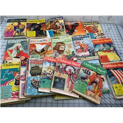 LOT OF 1950S 60S CHILDRENS DIGEST BOOKS