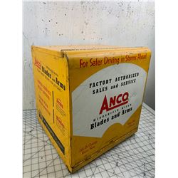 VINTAGE ANCO WIPER BLADES ADVERTISING CABINET 16" TALL WHEN CLOSED