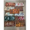 Image 1 : LOT OF VARIOUS SASKATCHEWAN LICENCE PLATES