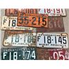 Image 3 : LOT OF VARIOUS SASKATCHEWAN LICENCE PLATES