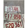 Image 3 : LOT OF 5 1970s SASKATCHEWAN TRAILER LICENSE PLATES