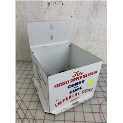VINTAGE ICE CREAM CONE DISPENSER