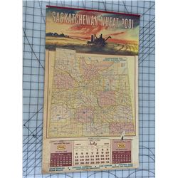 1965 SASKATCHEWAN WHEAT POOL CALENDAR