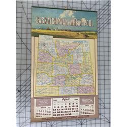1964 SASKATCHEWAN WHEAT POOL CALENDAR