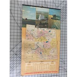 1973 SASKATCHEWAN WHEAT POOL CALENDAR