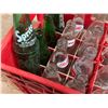 Image 2 : PLASTIC CRATE AND VINTAGE POP BOTTLES
