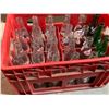 Image 5 : PLASTIC CRATE AND VINTAGE POP BOTTLES