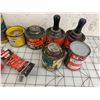 Image 2 : LOT OF SHOP RELATED TINS PRODUCTS ETC