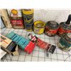 Image 3 : LOT OF SHOP RELATED TINS PRODUCTS ETC