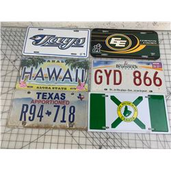 SPORTS AND OTHER MISC LICENCE PLATES