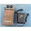 Image 1 : ANTIQUE WOODEN PHONES REPAIR OR PARTS