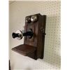 Image 2 : ANTIQUE KELLOGG WALL PHONE