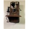 Image 4 : ANTIQUE KELLOGG WALL PHONE