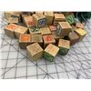 Image 2 : VINTAGE WOODEN CHILDREN'S BLOCKS