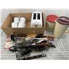Image 1 : KITCHEN LOT TOASTER MUGS ETC