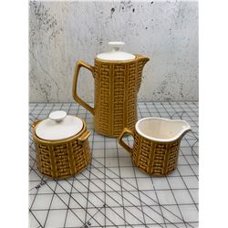 VINTAGE COFFEE CREAM AND SUGAR