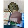 Image 4 : MISC LOT PHOTO ALBUMS CLOCK TRIVIAL PURSUIT ETC