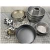 Image 1 : LOT OF BAKING PANS COOKIE CUTTERS