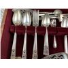 Image 4 : PLATED SILVERWARE AND CASE
