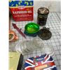 Image 5 : MISC LOT SPOON RACK RAPE SEED TIN ETC