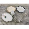 Image 1 : MISC PLATES AND SNACK SET DISHES