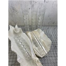 LOT OF VINTAGE 4" GLASS JUICE GLASSES