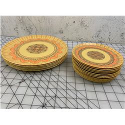 VINTAGE LAGUNA MELMAC, LOS ANGELES PLATES 7" and 11.5"